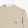 Camisola de algodão com gola redonda para homem