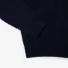 Camisola de algodão com gola redonda para homem