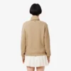 Camisola de algodão com logótipo em relevo para mulher