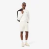 Camisola de algodão com malha trançada para homem
