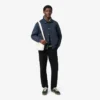 Camisola de algodão com malha trançada para homem