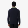 Camisola de algodão com malha trançada para homem