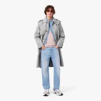 Camisola de algodão com padrão de crocodilo para homem