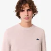 Camisola de algodão com padrão de crocodilo para homem