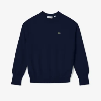 Camisola de caxemira Lacoste X Bandier para mulher