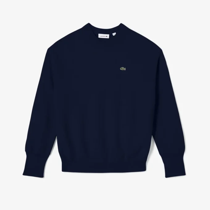 Camisola de caxemira Lacoste X Bandier para mulher