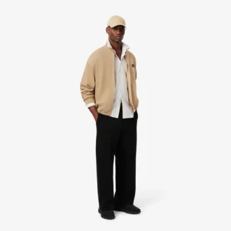 Camisola de corte largo com emblema exclusivo para homem