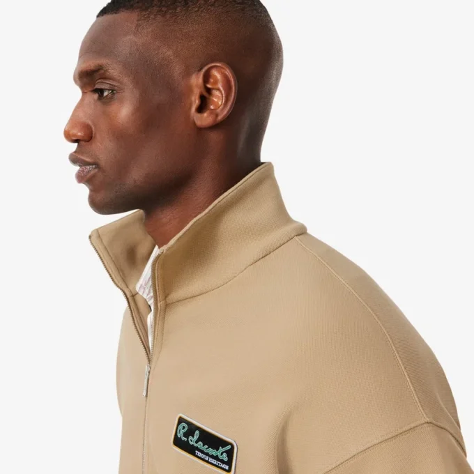 Camisola de corte largo com emblema exclusivo para homem