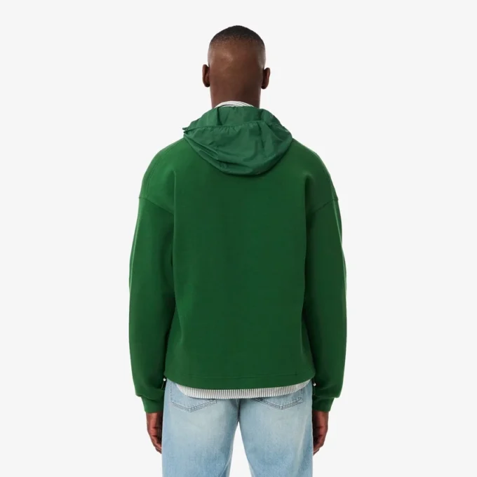 Camisola de corte largo com emblema exclusivo para homem