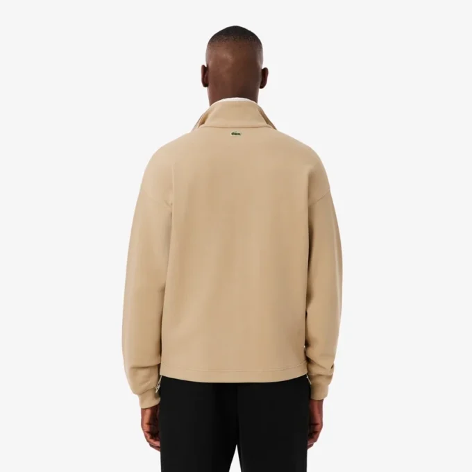 Camisola de corte largo com emblema exclusivo para homem