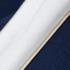Camisola de desporto com fecho em malha interlock piqué