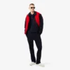 Camisola de gola em V às riscas da coleção Archive Edition para homem