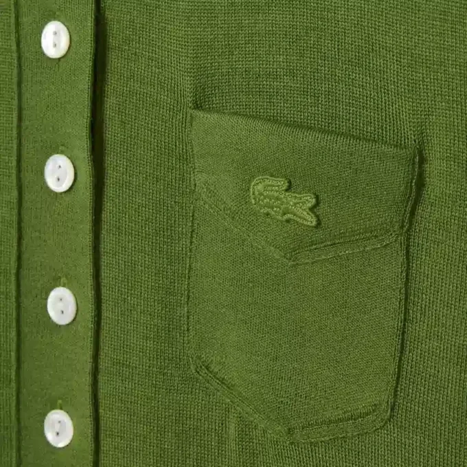 Camisola de gola polo em lã merino da coleção Runway