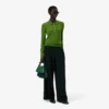 Camisola de gola polo em lã merino da coleção Runway