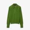 Camisola de gola polo em lã merino da coleção Runway