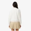 Camisola de gola redonda com corte descontraído para mulher