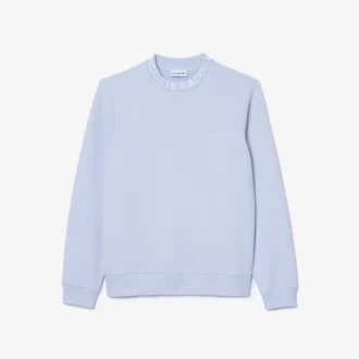 Camisola de gola redonda com logótipo para homem