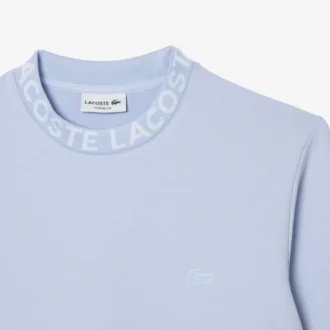 Camisola de gola redonda com logótipo para homem