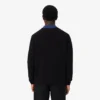 Camisola de gola redonda em lã para homem