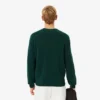 Camisola de gola redonda em lã para homem