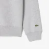 Camisola de gola redonda estampada com corte clássico para homem