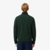 Camisola de golfe com fecho de correr de um quarto para homem