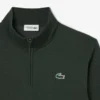 Camisola de golfe com fecho de correr de um quarto para homem