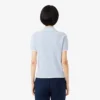 Camisola de golfe com gola polo de manga curta para mulher