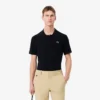Camisola de golfe de manga curta com gola polo para homem