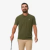 Camisola de golfe de manga curta com gola polo para homem