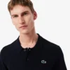 Camisola de golfe de manga curta com gola polo para homem
