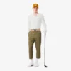 Camisola de golfe elástica com gola polo para homem