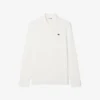 Camisola de golfe elástica com gola polo para homem