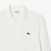 Camisola de golfe elástica com gola polo para homem