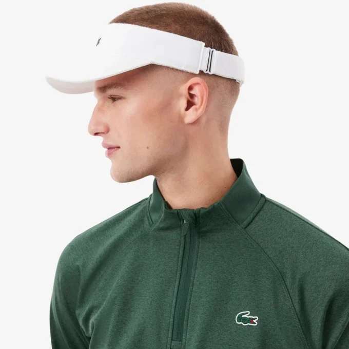 Camisola de golfe em malha polar técnica para homem