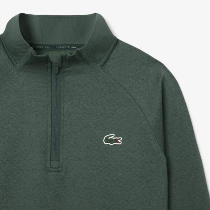 Camisola de golfe em malha polar técnica para homem
