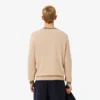 Camisola de jersey de algodão às riscas para homem