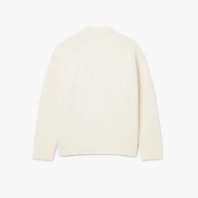 Camisola de lã com emblema bordado da coleção Runway