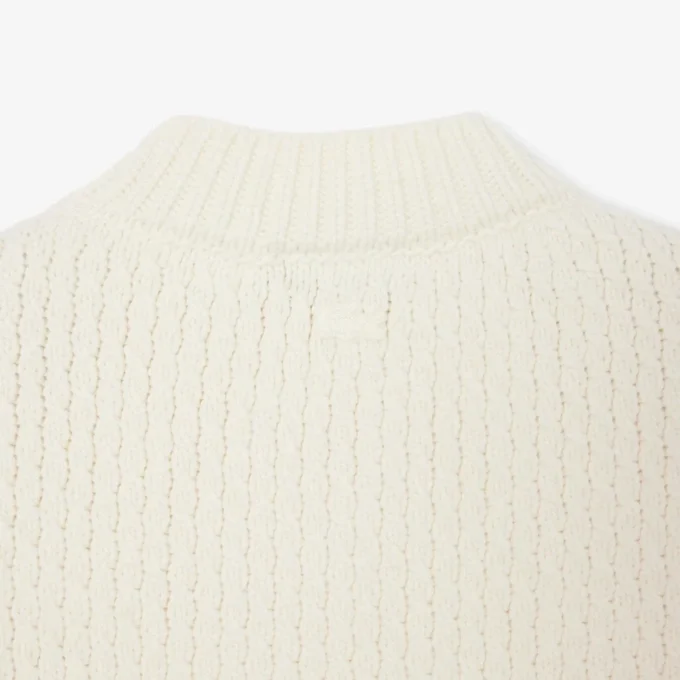 Camisola de lã com emblema bordado da coleção Runway