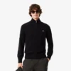 Camisola de lã com fecho para homem