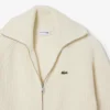 Camisola de lã com fecho para homem