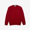 Camisola de lã com gola redonda para homem