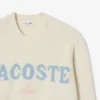 Camisola de lã com marca em intarsia para homem