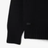 Camisola de lã com marca em intarsia para homem