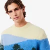 Camisola de lã de alpaca Landscape para homem