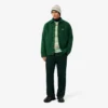 Camisola de lã de alpaca às riscas para homem