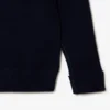 Camisola de lã de gola alta com corte descontraído para mulher