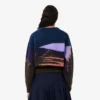 Camisola de lã Landscape para mulher