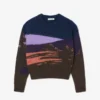 Camisola de lã Landscape para mulher