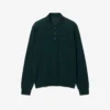 Camisola de lã merino com gola polo da coleção Runway